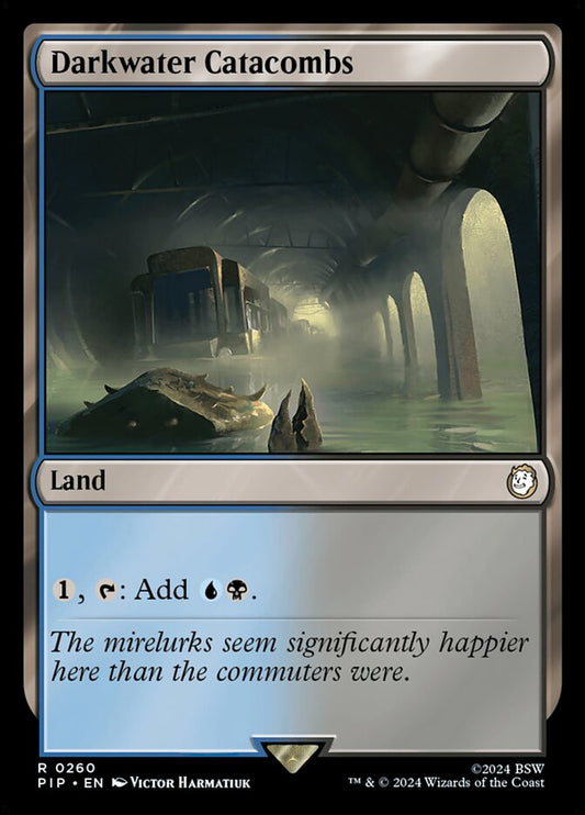 Darkwater Catacombs - carta Magic The Gathering