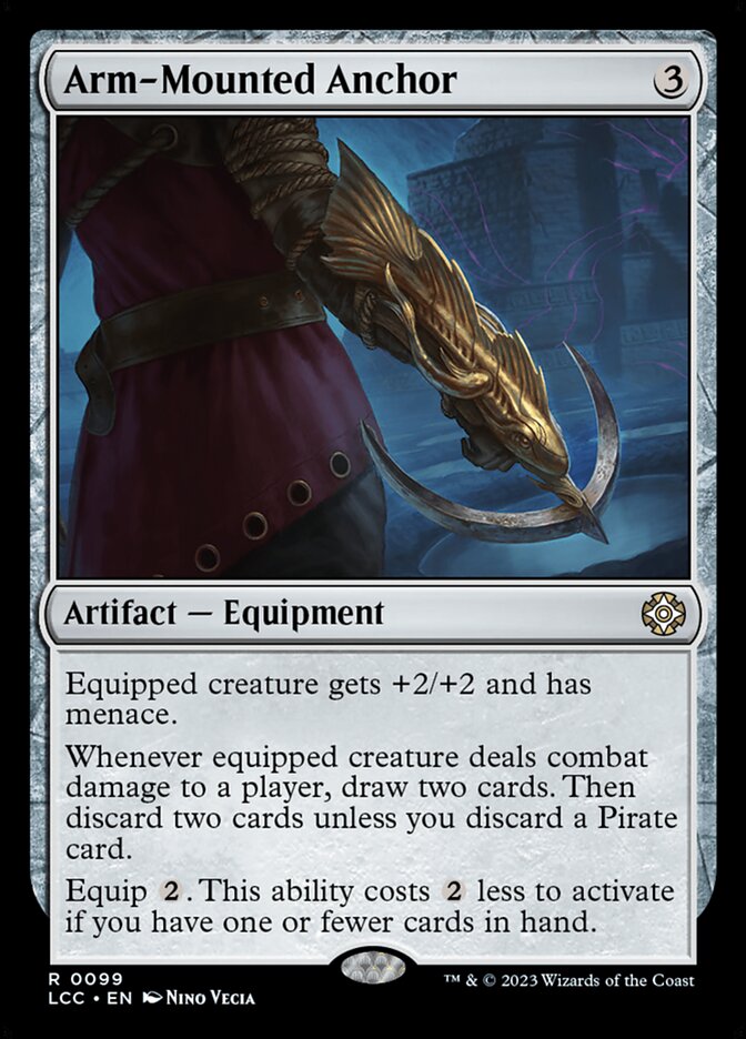 Arm-Mounted Anchor - carta Magic The Gathering