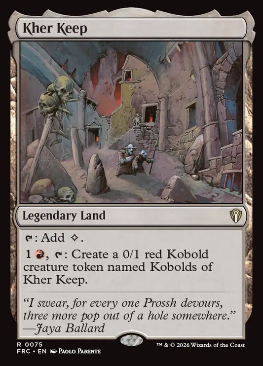 Kher Keep - carta Magic The Gathering