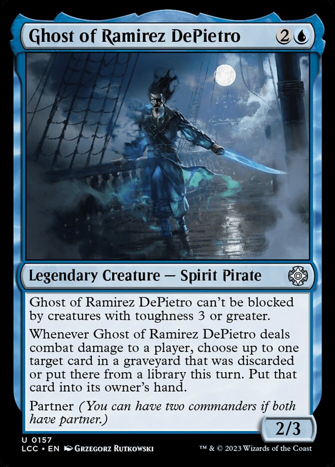 Ghost of Ramirez DePietro - carta Magic The Gathering
