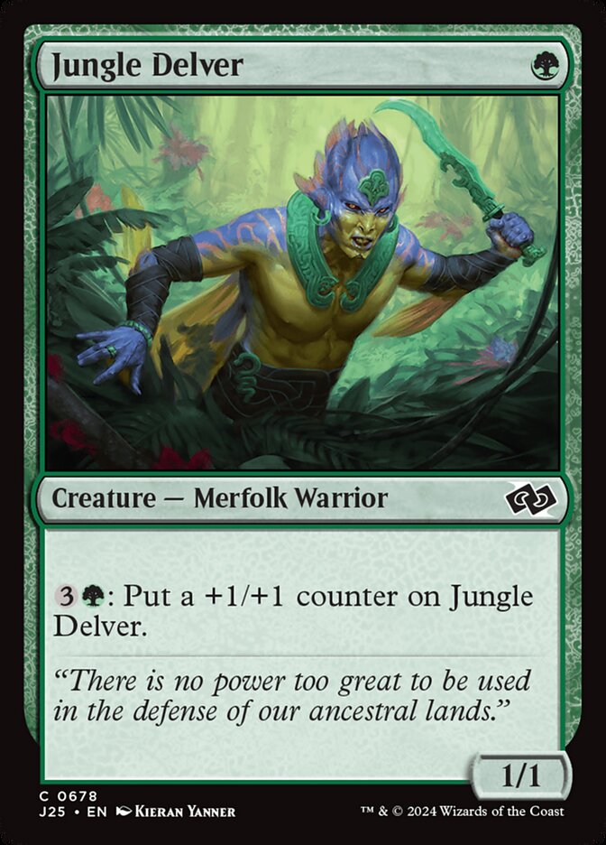 Jungle Delver - J25-678-NF-STD
