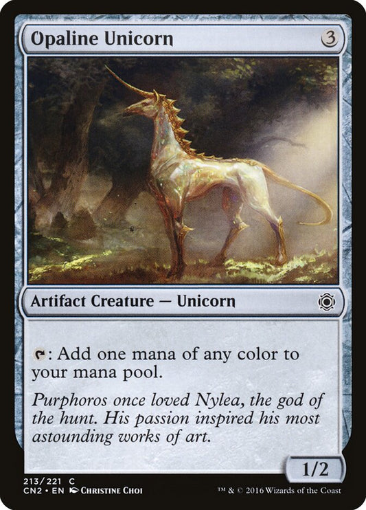 Opaline Unicorn - carta Magic The Gathering