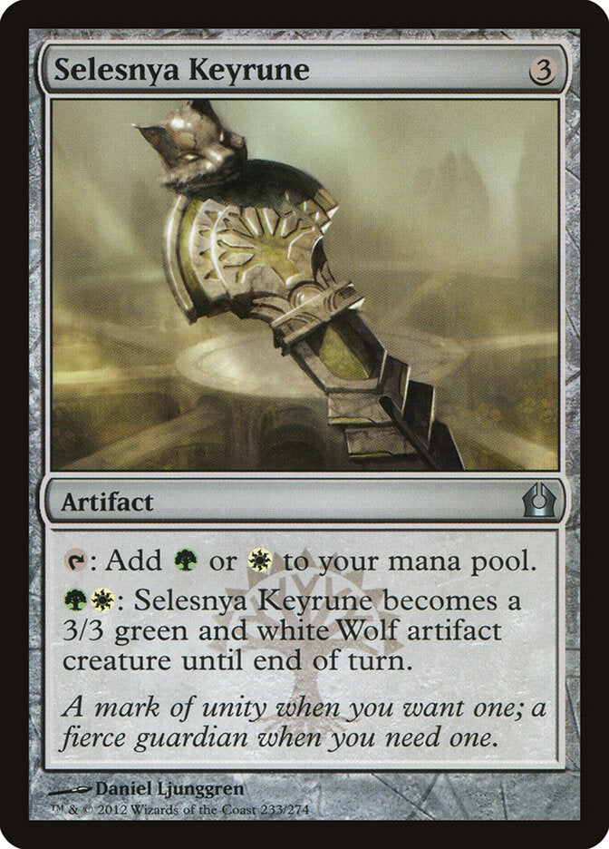 Selesnya Keyrune - carta Magic The Gathering