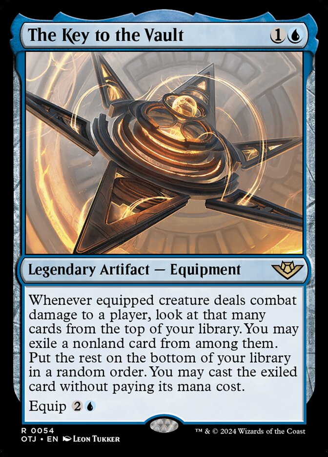 The Key to the Vault - carta Magic The Gathering