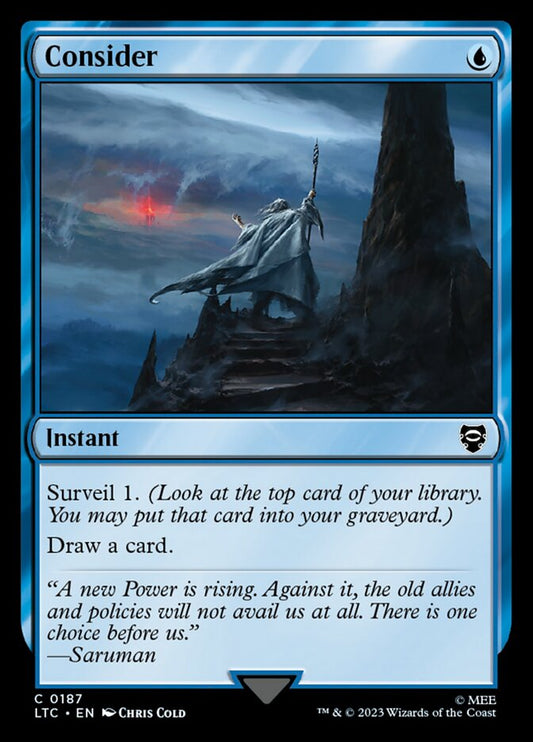 Consider - carta Magic The Gathering