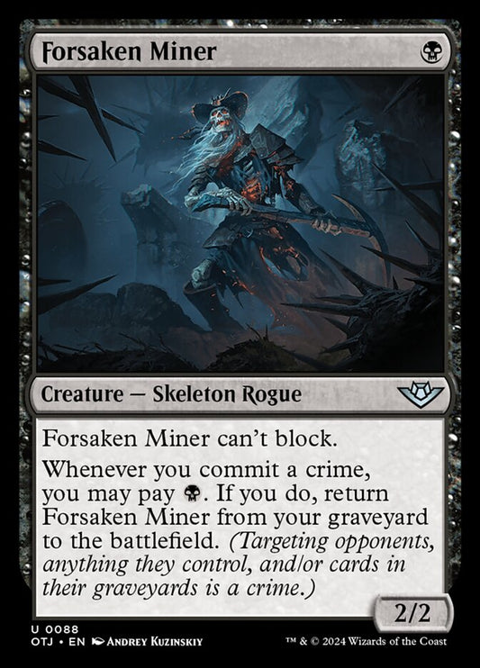 Forsaken Miner - OTJ-088-NF-STD