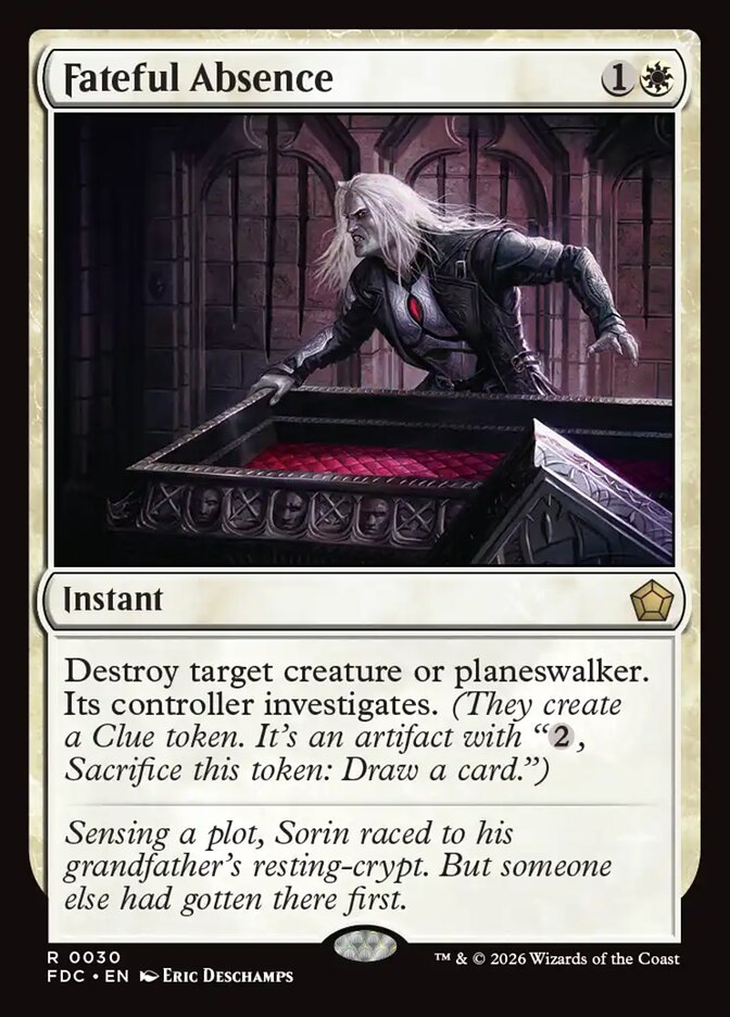 Fateful Absence - carta Magic The Gathering