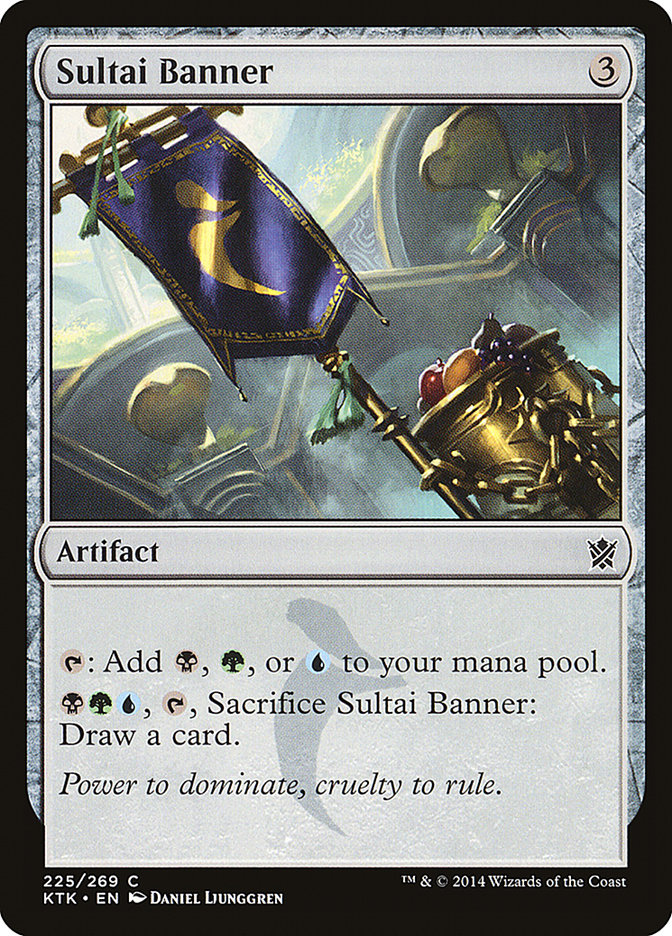 Sultai Banner - carta Magic The Gathering