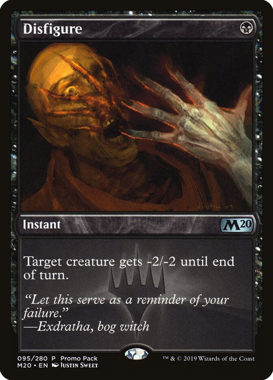 Disfigure - carta Magic The Gathering