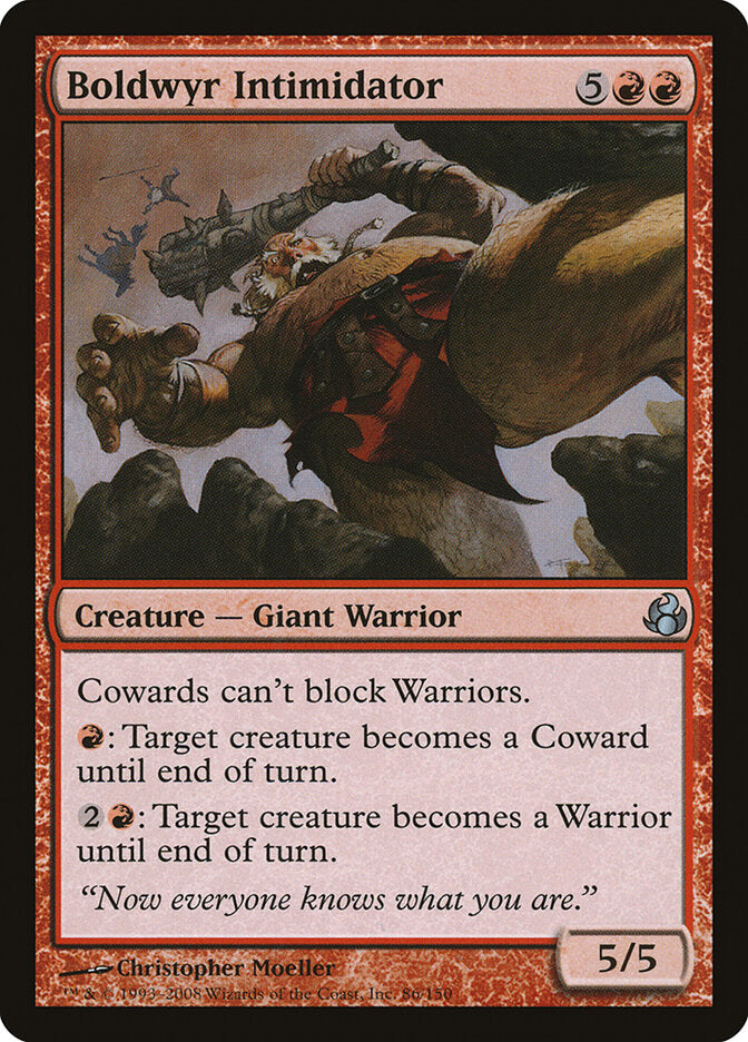 Boldwyr Intimidator - carta Magic The Gathering