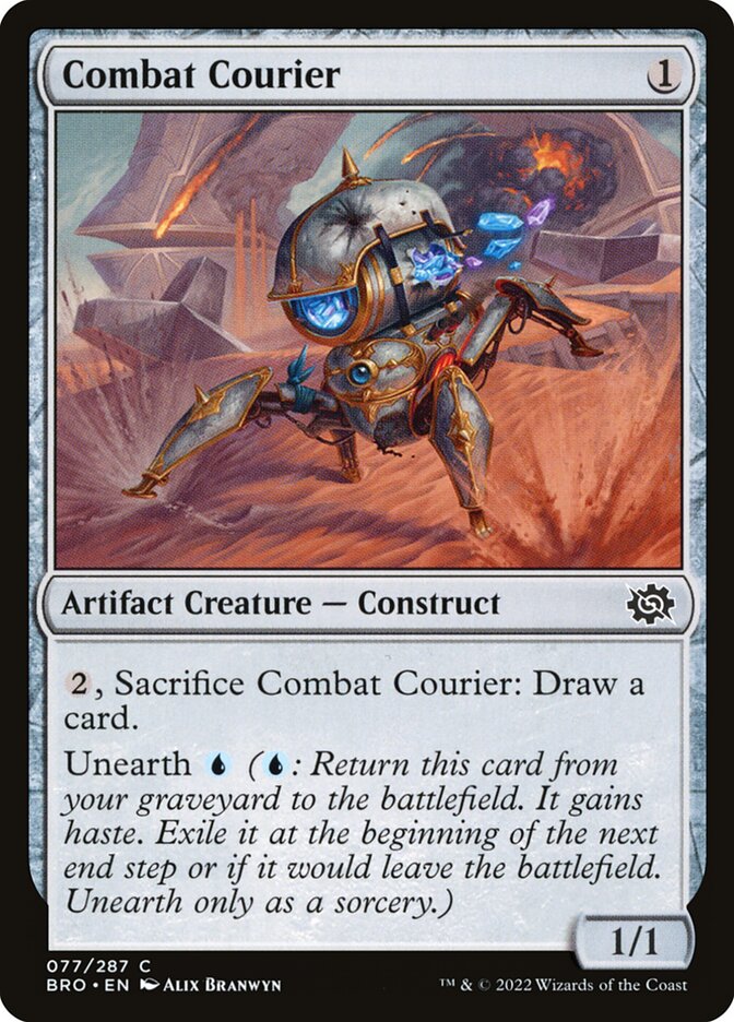 Combat Courier - carta Magic The Gathering