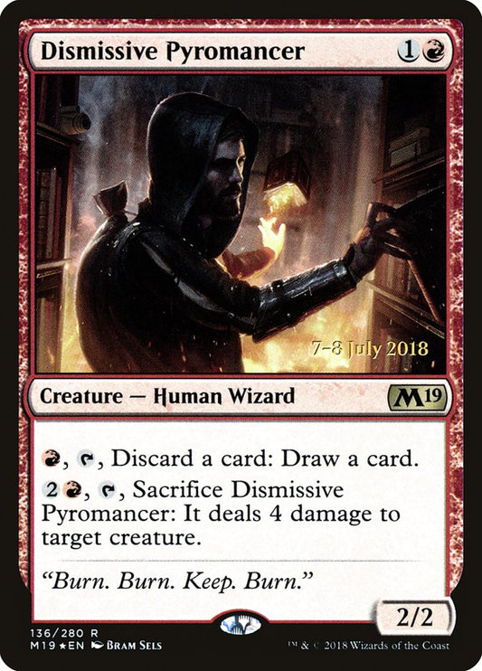 Dismissive Pyromancer - carta Magic The Gathering