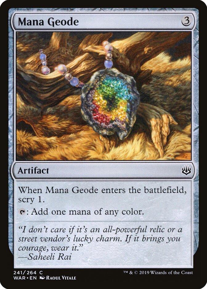 Mana Geode - carta Magic The Gathering