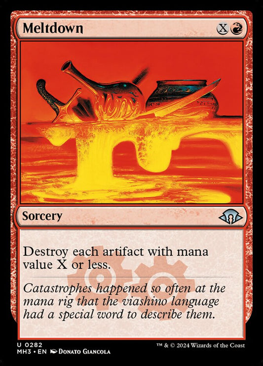 Meltdown - carta Magic The Gathering