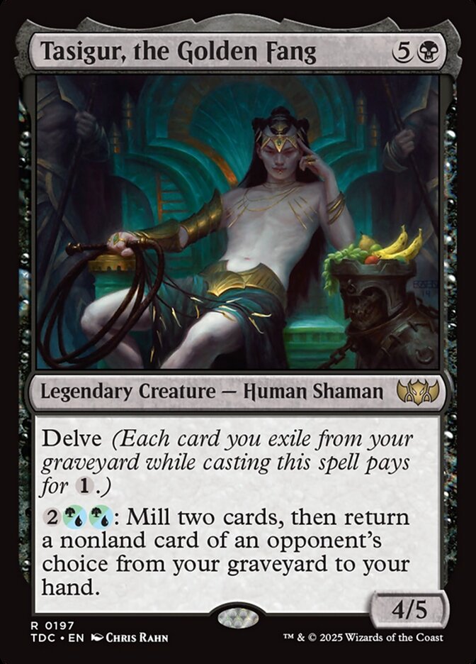Tasigur, the Golden Fang - TDC-197-NF-LDG