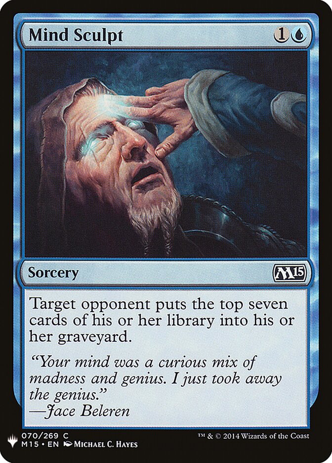 Mind Sculpt - carta Magic The Gathering