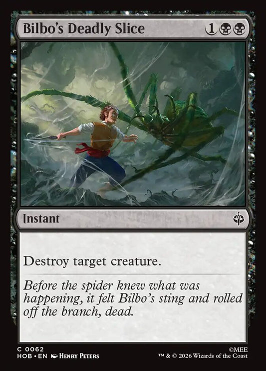 Bilbo's Deadly Slice - carta Magic The Gathering