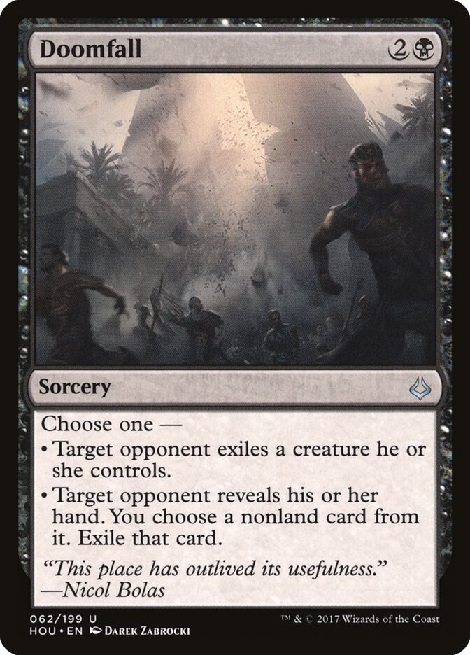 Doomfall - carta Magic The Gathering