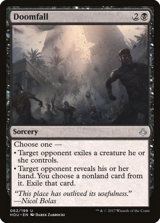 Doomfall - carta Magic The Gathering