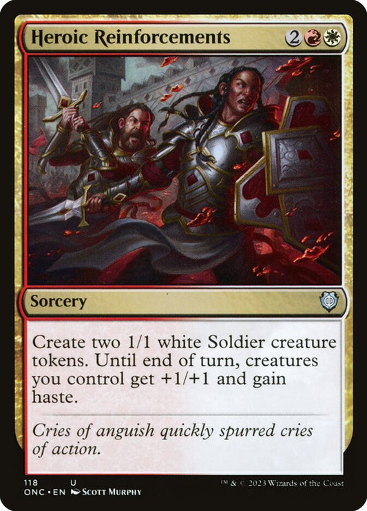 Heroic Reinforcements - carta Magic The Gathering