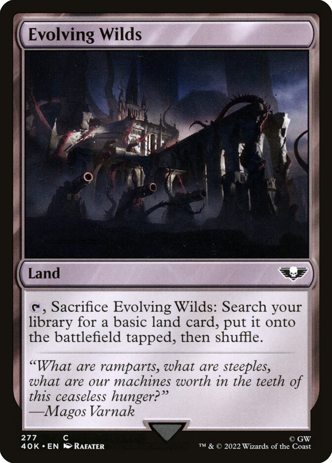 Evolving Wilds - carta Magic The Gathering