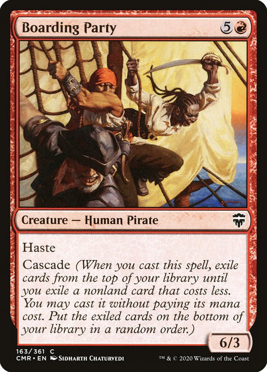 Boarding Party - carta Magic The Gathering