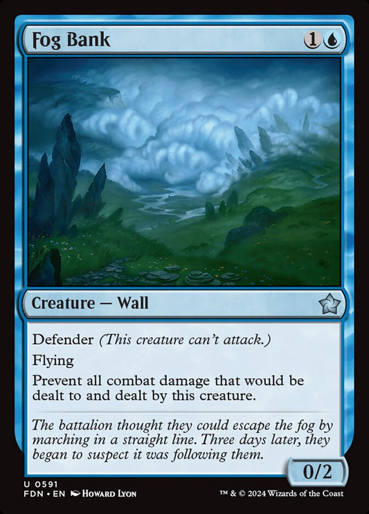 Fog Bank - carta Magic The Gathering