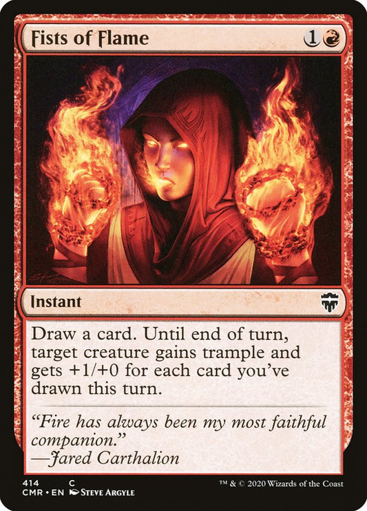 Fists of Flame - carta Magic The Gathering