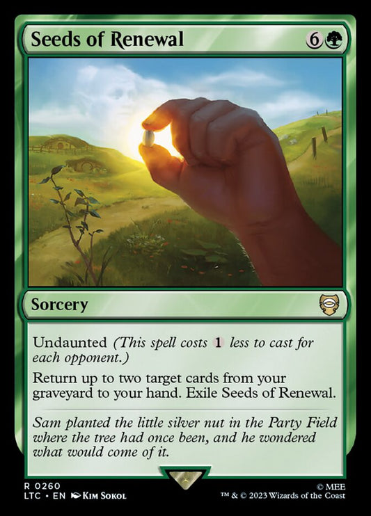 Seeds of Renewal - LTC-260-NF-UNI