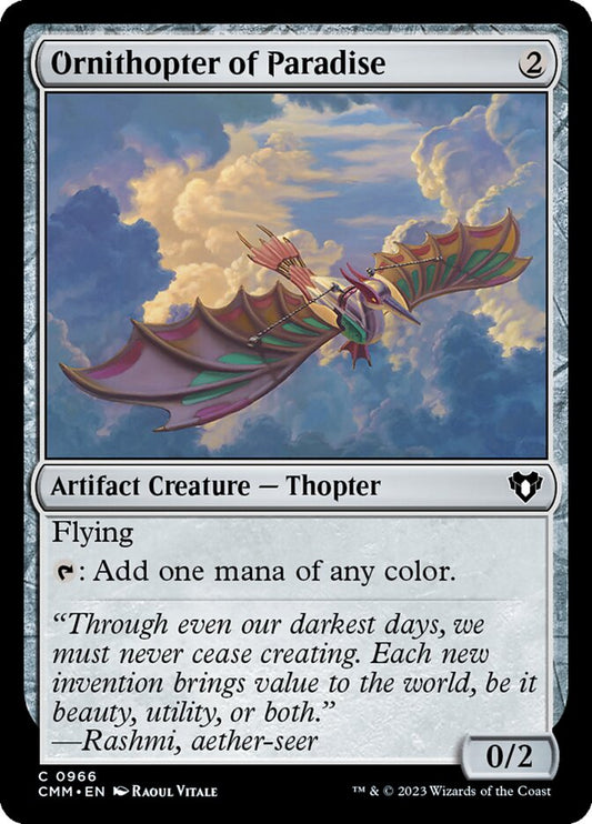 Ornithopter of Paradise - CMM-966-NF-STD