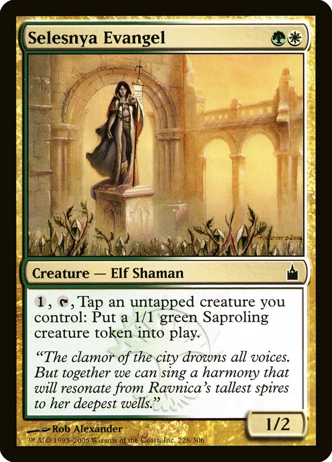 Selesnya Evangel - carta Magic The Gathering