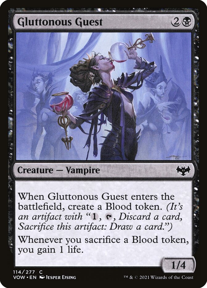 Gluttonous Guest - carta Magic The Gathering