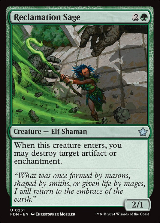 Reclamation Sage - FDN-231-NF-STD