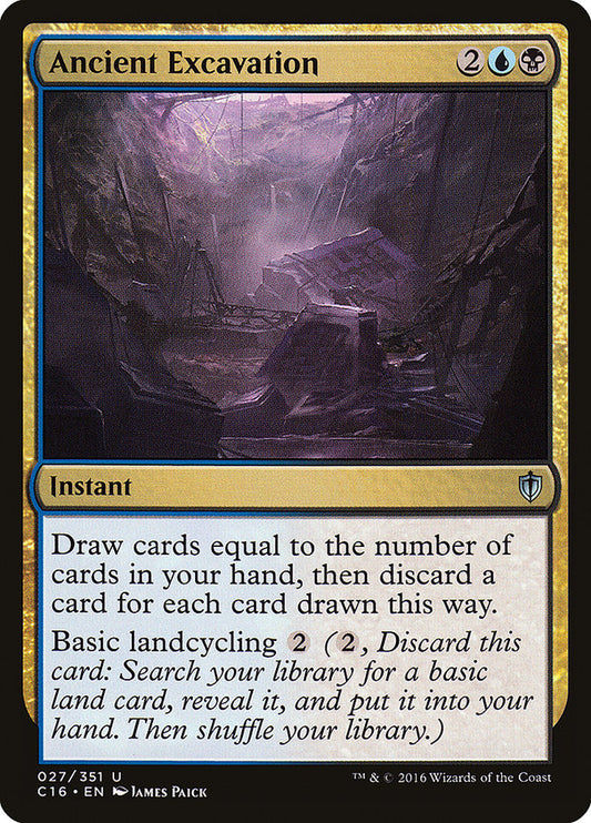 Ancient Excavation - C16-027-NF-STD