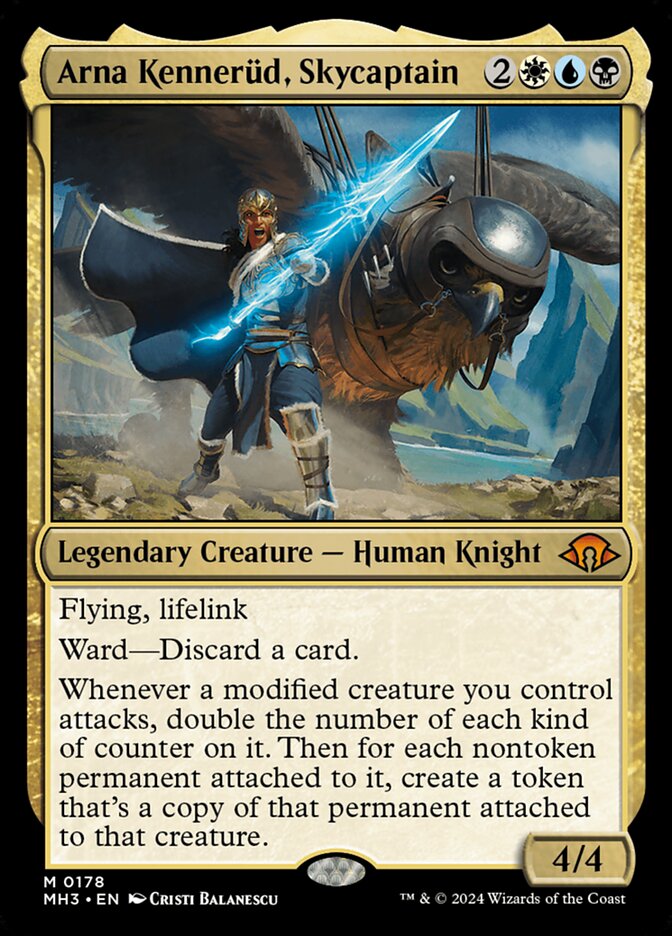 Arna Kennerüd, Skycaptain - carta Magic The Gathering