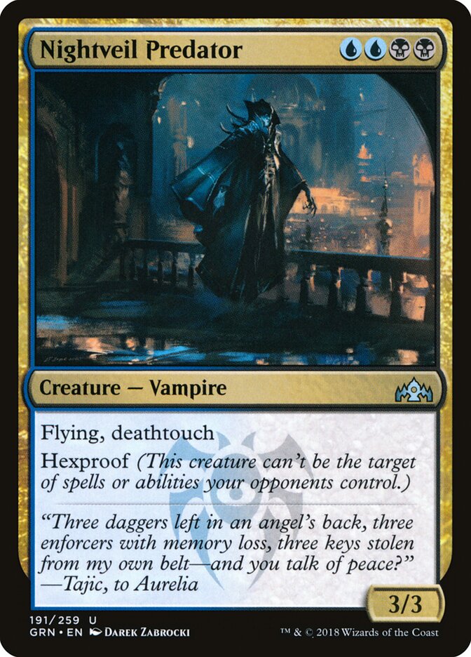 Nightveil Predator - carta Magic The Gathering