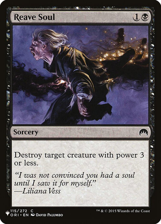 Reave Soul - carta Magic The Gathering