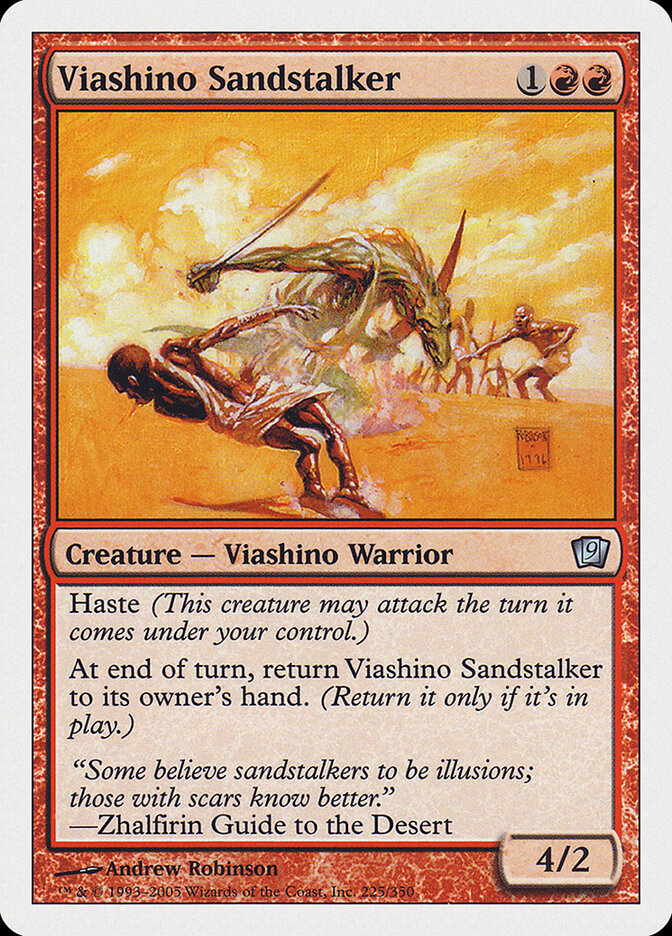 Viashino Sandstalker - carta Magic The Gathering