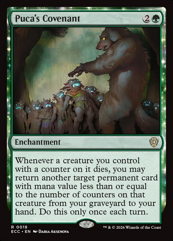 Puca's Covenant - carta Magic The Gathering