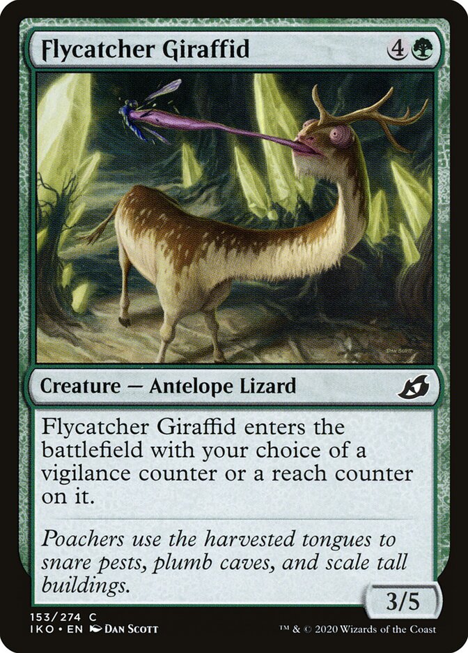 Flycatcher Giraffid - carta Magic The Gathering