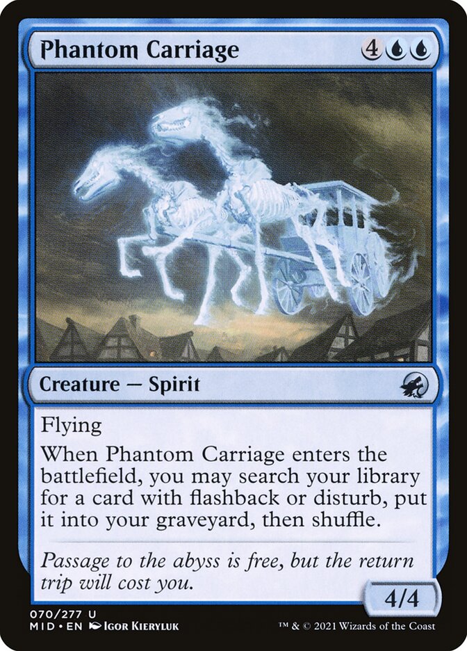 Phantom Carriage - carta Magic The Gathering