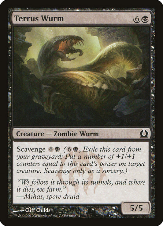 Terrus Wurm - carta Magic The Gathering