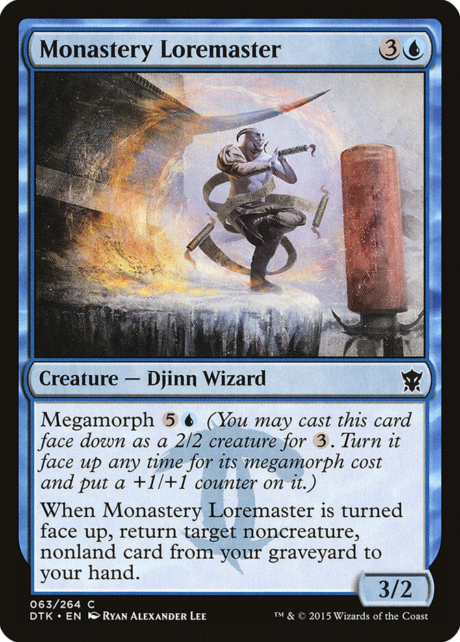 Monastery Loremaster - carta Magic The Gathering