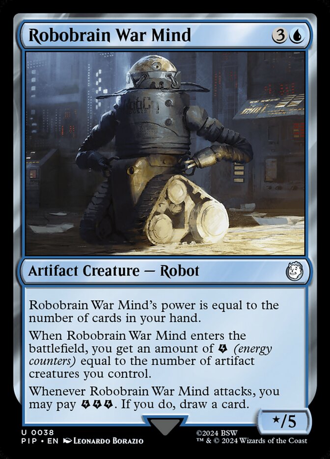 Robobrain War Mind - carta Magic The Gathering