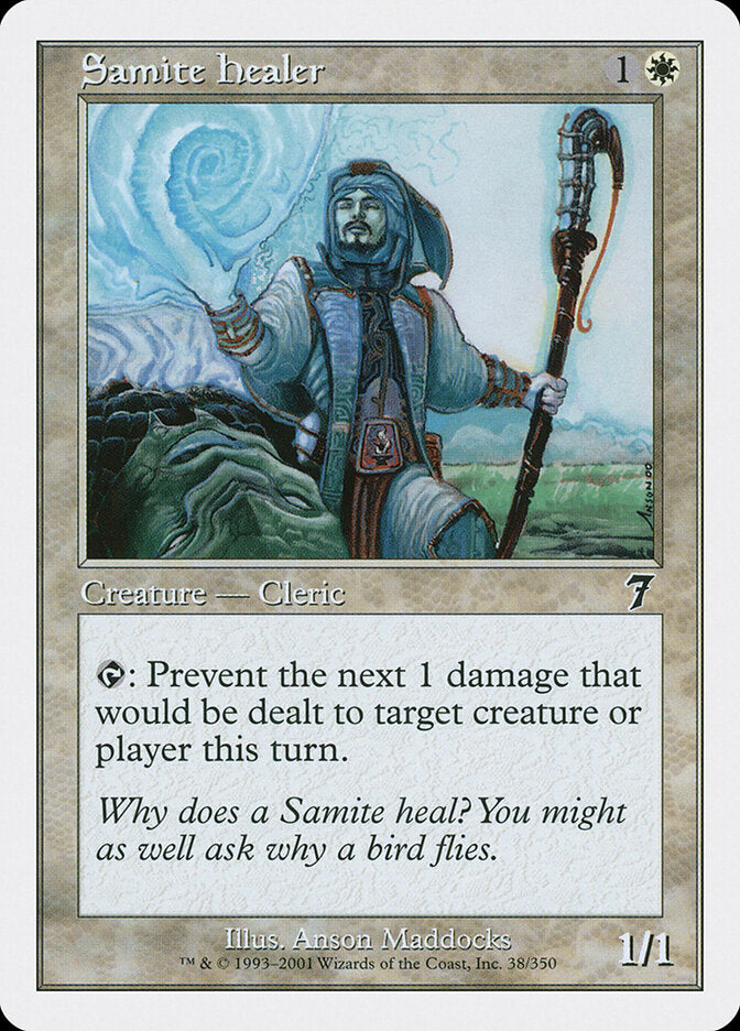 Samite Healer - carta Magic The Gathering