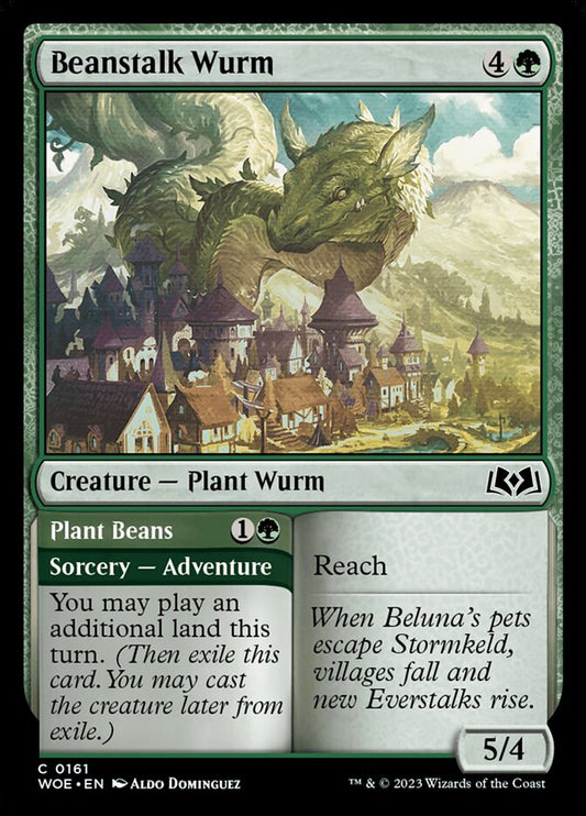 Beanstalk Wurm // Plant Beans - WOE-161-NF-STD