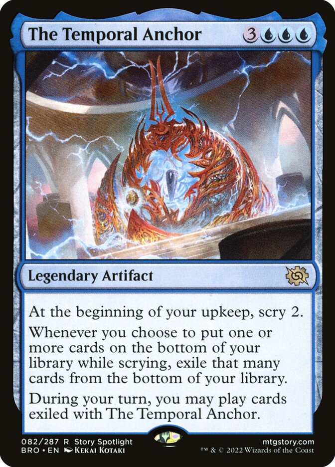 The Temporal Anchor - carta Magic The Gathering