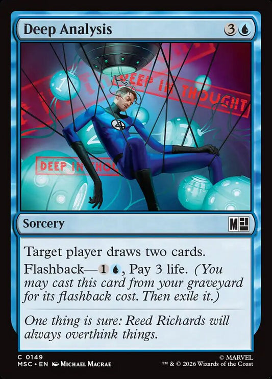 Deep Analysis - carta Magic The Gathering