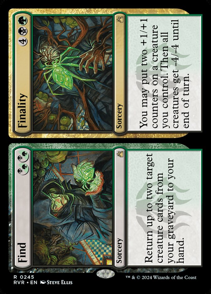 Find // Finality - carta Magic The Gathering