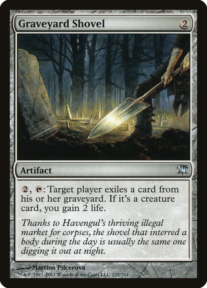 Graveyard Shovel - carta Magic The Gathering